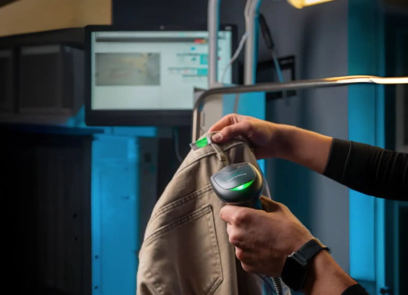 dry-cleaning barcode